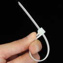 Suleve ZT06 100pcs Releasable Nylon Cable Core Wire Zip Ties Strap Strips 150/200/300mm Length