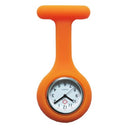 Colorful Silicone Doctor Fob Watch Pocket Nurse Watches with Clasp