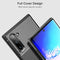 Bakeey Protective Case For Samsung Galaxy Note 10 Slim Carbon Fiber Fingerprint Resistant Soft TPU Back Cover