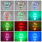 Kingso AC85-265V E27 3W RGB Gypsophila Edison Decorative LED Light Bulb for Holiday Home Indoor Use