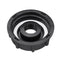 1/2 Inch S60x6 IBC Brass Water Tank Adapter Double Head Tap Outlet Replacement Valve Fitting for Garden Water Connector