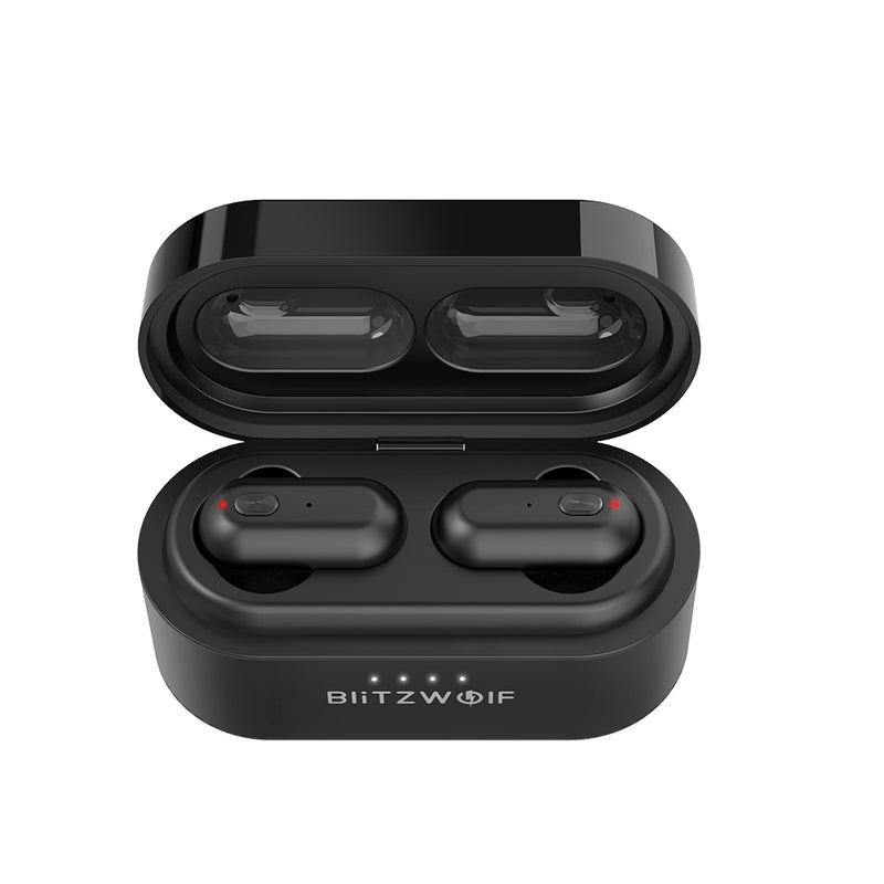 [Dual Dynamic Driver] Blitzwolf BW-FYE7 TWS bluetooth 5.0 Earphone Heavy Bass Stereo Bilateral Calls Headphone with Charging Box