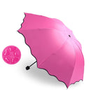 6Colors Anti-UV Waterproof Portable Travel Umbrella Small Fashion Folding Umbrella Rain Women Gift Men Mini Pocket Parasol