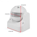 TS-A110 Infrared Alarm Sensor Switch Waterproof Dust-proof IR Motion Inductive Switch