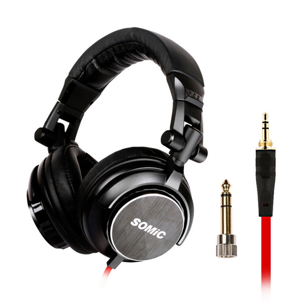 SOMiC MM185 3.5mm + USB DJ Deep Bass Gaming Headphone HIFI Headset With Microphone for PC