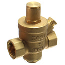 DN15 1/2' Inch Brass Water Pressure Reducing Regulator Reducer & Gauge Adjustable