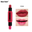 Music Flower Matte Mousse Lips Makeup Lip Stick Blush Effect Dual Function