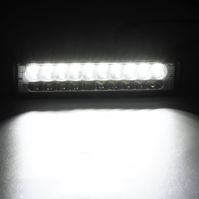 6inch 80W 20 LED 12V Work Light Flood Beam Driving Fog Headlights Lamp Bar Motorcycle Car SUV Off-road