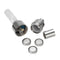 4Pcs XANES WL04 Vibration Induction Bicycle Wheel Light Nozzle Spoke Light for Schrader Valve Woods