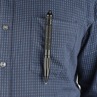 LAOTIE T01 Self-protection Attack Head Tactical Pen & Refill Replacable Writing Ballpoint Pen