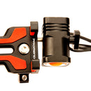 PROMEND Aluminium Alloy Phone Holder With Bike Headlight 4.5-6.4inch Phone Clip Stand For Cycling