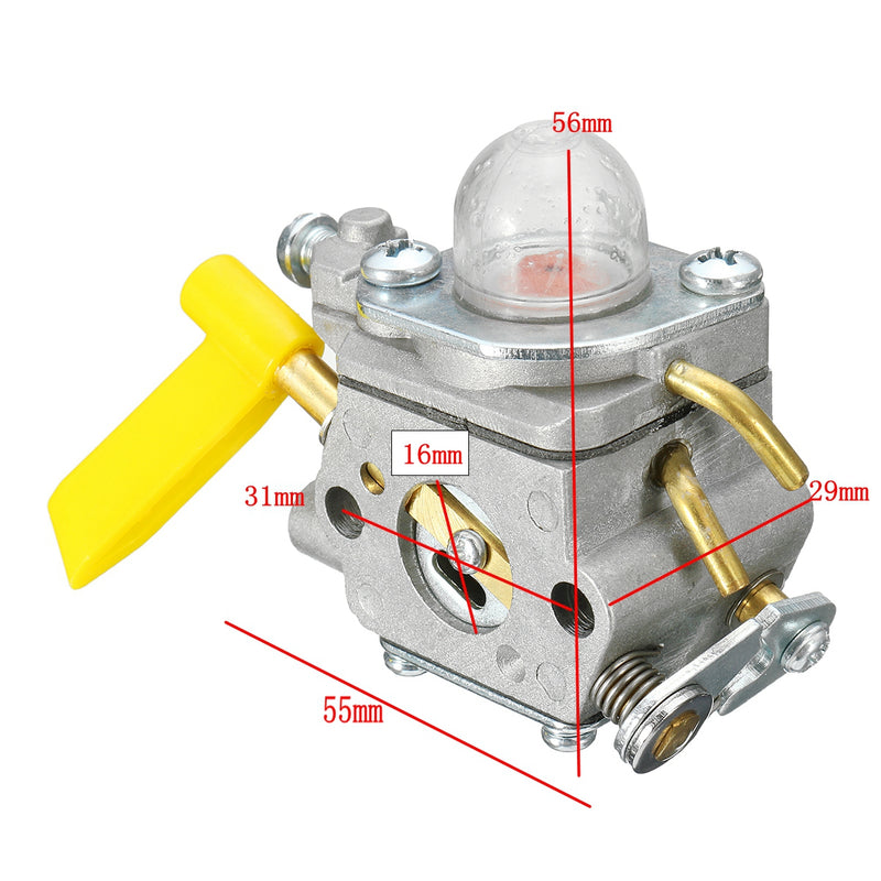 Carburetor + Rebuild Kit For Homelite Ryobi 25cc String Trimmer Carb 308054003
