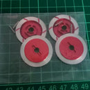 4PCS Aluminum Alloy Brake Disc Wheel Rim Box Metal Hex Adapter 12MM for RC  D8J5