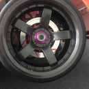 4PCS Aluminum Alloy Brake Disc Wheel Rim Box Metal Hex Adapter 12MM for RC  D8J5