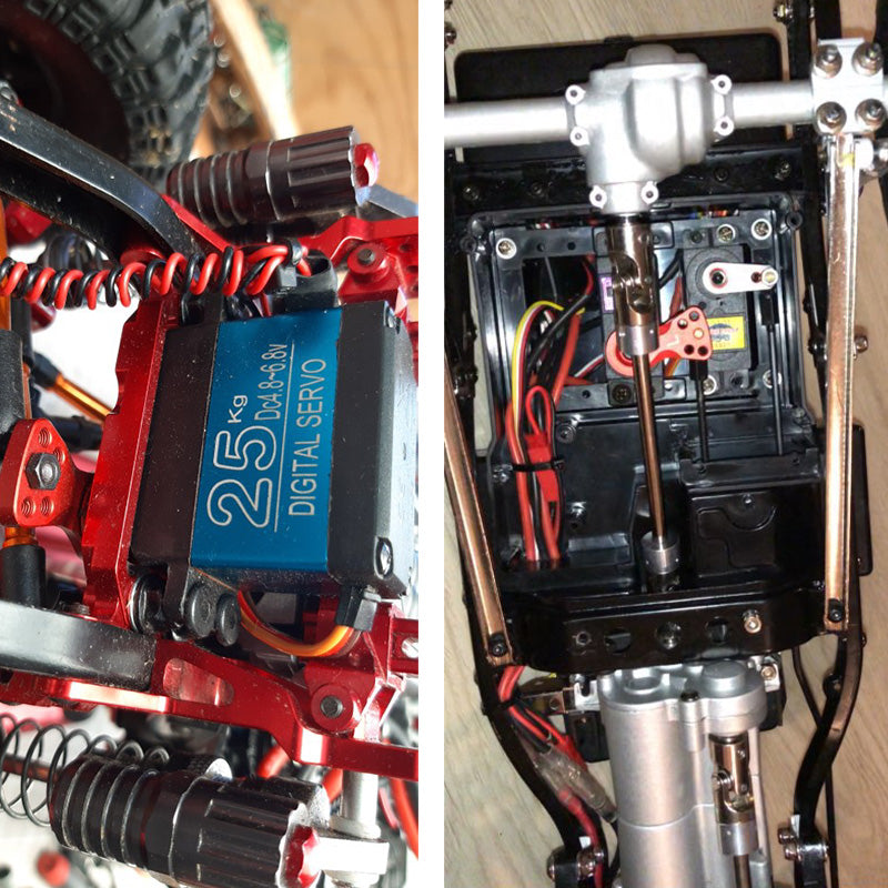 25T Teeth Tooth Half Servo Arm Horn for 1/8 1/10 RC Car Boat FUTABA/SANWA/T Y7U2