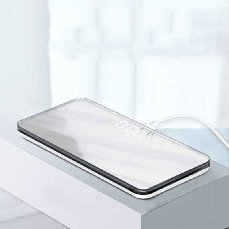 KCASA 0506 LED Weight Scale Mirror Surface Scales Household Electronic Scale Mini Health-Moniroring Scales