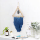 Macrame Woven Tapestry Wall Hanging Boho Chic Bohemian Home Geometric Art D