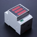 AC80-300V/100A Digital Energy Meter Din Rail LED Active Power Factor Multi- O6P9