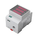AC80-300V/100A Digital Energy Meter Din Rail LED Active Power Factor Multi- O6P9