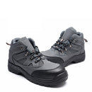 TENGOO Men's Steel Toe Safety Shoes Work Sneakers Slip Resistant Breathable Hiking Climbing Running Shoes