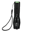 Tactical 90000LM T6 LED Flashlight Zoomable Torch Lamp 18650 Batt Charger Kit Set