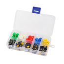 Colorful Key Press Button Module Push Buttons Switch Module Set High Level Output-5PCS Each Color