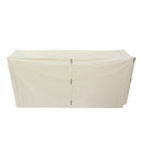 8ft Outdoor Firewood Log Storage Rack Cover Waterproof Protector Home Garden