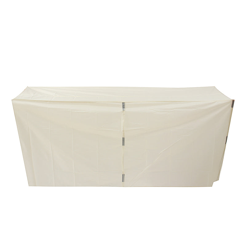 8ft Outdoor Firewood Log Storage Rack Cover Waterproof Protector Home Garden