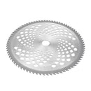 8 Inch 80 Teeth Carbide Tip Brush Cutter Grass Trimmer Head Weed Eater Blade for Lawnmower