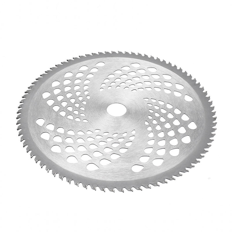 8 Inch 80 Teeth Carbide Tip Brush Cutter Grass Trimmer Head Weed Eater Blade for Lawnmower