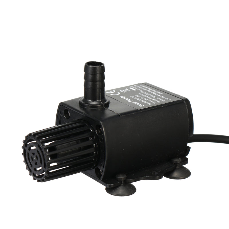 DC5-12V Solar Water Pump 2.5W Solar Powered Floating Bird Bath Water Panel Fountain Pump Garden Pond Pool