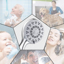 High-Pressure Handheld Shower Heads 5 Settings - 4 Inch Shower Head with Ho