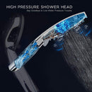 High-Pressure Handheld Shower Heads 5 Settings - 4 Inch Shower Head with Ho
