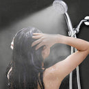 High-Pressure Handheld Shower Heads 5 Settings - 4 Inch Shower Head with Ho