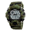 SKMEI 1019 Digital Watch Fashion Multi-funcional Sports Chronograph 50M Waterproof Men Wrist Watch