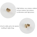 330Pcs Female Thread Knurled Nuts M2 M3 M4 M5 Brass Threaded Insert Round I F4F3