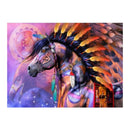 Horse Feather Full Display Square/Round Animal Diamond Painting Diamond Emb