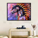 Horse Feather Full Display Square/Round Animal Diamond Painting Diamond Emb