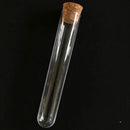 50Pcs Laboratory Plastic Test Tube 15Ml with Cork 15X150Mm Laboratory Schoo R4W7