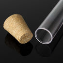 50Pcs Laboratory Plastic Test Tube 15Ml with Cork 15X150Mm Laboratory Schoo R4W7
