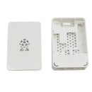 for Raspberry Pi ABS Case Enclosure Box V4 Updated for Raspberry Pi 4B(Whit M9W2