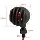 Pair Turn Signal Bullet Blinker Red Indicator Light for Harley Honda Yamaha Ducati Kawasaki