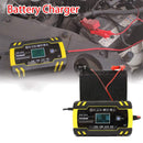 12V 8A 24V 4A Pulse Repair Charger with Lcd Display, Contact Control Car Ch