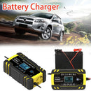 12V 8A 24V 4A Pulse Repair Charger with Lcd Display, Contact Control Car Ch