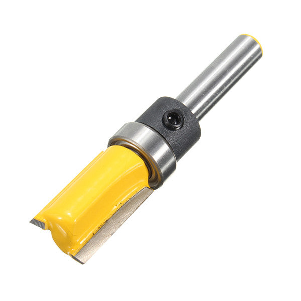 1/4 Inch Shank Flush Trim Router Bit Blade Length 20mm Carbide Pattern Woodworking Cutter