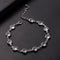 Stylish Arrow-studded 3 Pieces/ Set Gold Alloy Rhinestone Anklet For Women