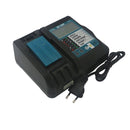 DC18RF 100-240V LCD Battery Charger USB Connection for Makita 14.4V/18V Li-ion Battery