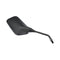 10mm Black Motorcycle Mirrors For Kawasaki KLR600 KLR250 Honda Suzuki Harley BMW
