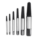 6pcs Damaged Screw Extractor Set Easy Out Broken Nut Screw Bolt Remover Kit