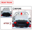 7PCS Door Seal Kit Soundproof Wind Noise Reduction Car Door Trim Moulding R